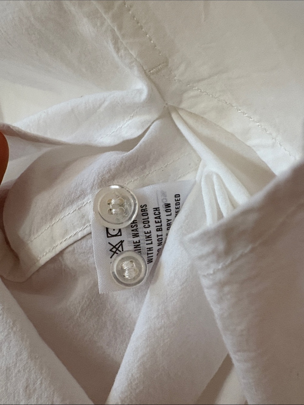 Buck Mason White Button-Down Shirt - Picture 5 of 5